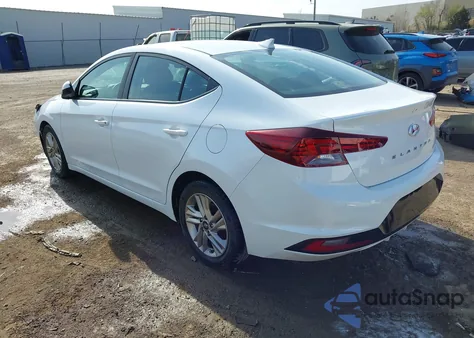 2020 Hyundai Elantra Sel из США, поврежденный, VIN 5NPD84LF1LH504100